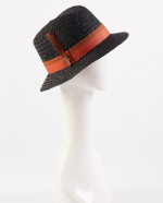 Шляпа, Соломка, цвет – Черный, арт – 099993