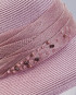 Шляпа, Соломка-шелк, цвет – Розовый, арт – 095677