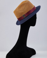 Шляпа, Соломка, цвет-Бежевый, арт -099978