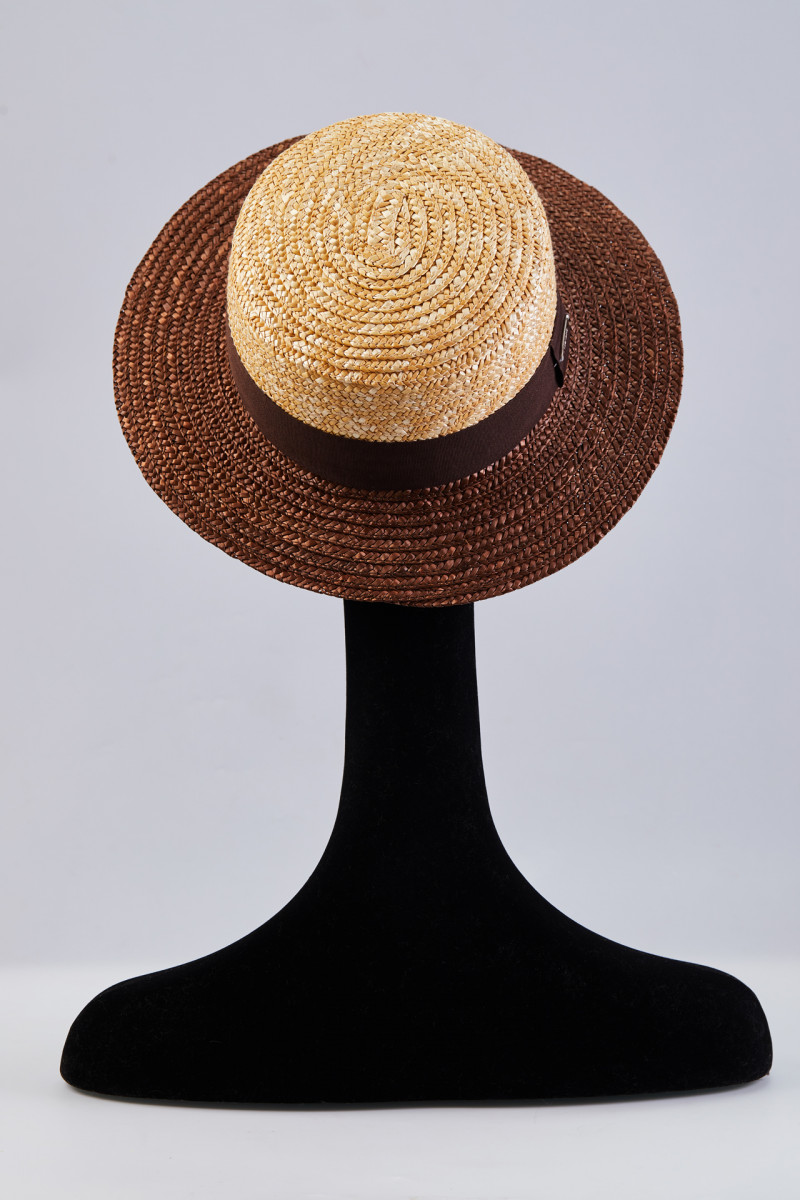 Шляпа, Соломка, цвет-Натуральный, арт-100023