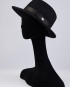 Шляпа, Фетр, цвет-Черный, арт-099352