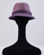 Шляпа, Велюр, цвет-Фиолетовый, арт -099241