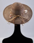 Шляпа, ПЭ, цвет-Коричневый, арт -100016