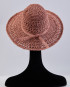 Шляпа, ПЭ, цвет-Пудра, арт -100028